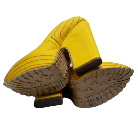 Michael Antonio YELLOW Pump Platform Pump heels. Size 5.5 NEW - Picture 4 of 7